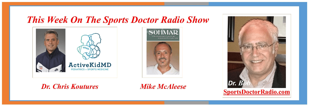 Sports Doctor Radio: Listen to Dr. Koutures talk Sports Medicine