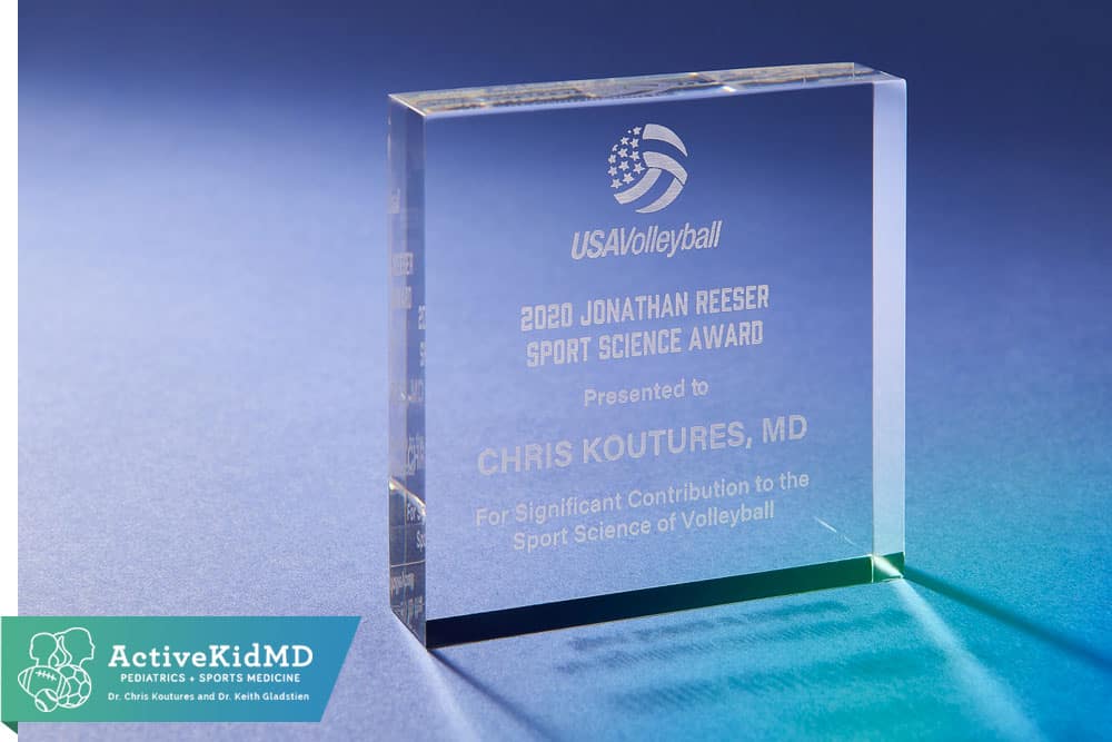 Jonathan Reeser Sport Science Award ActiveKidMD
