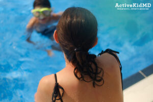 active kid md children swimming adult supervision