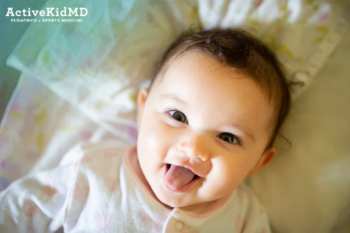 active kid md is your baby generally happy even when spitting up
